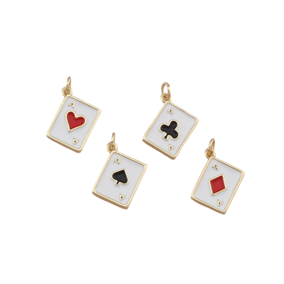 Aces Card Charm