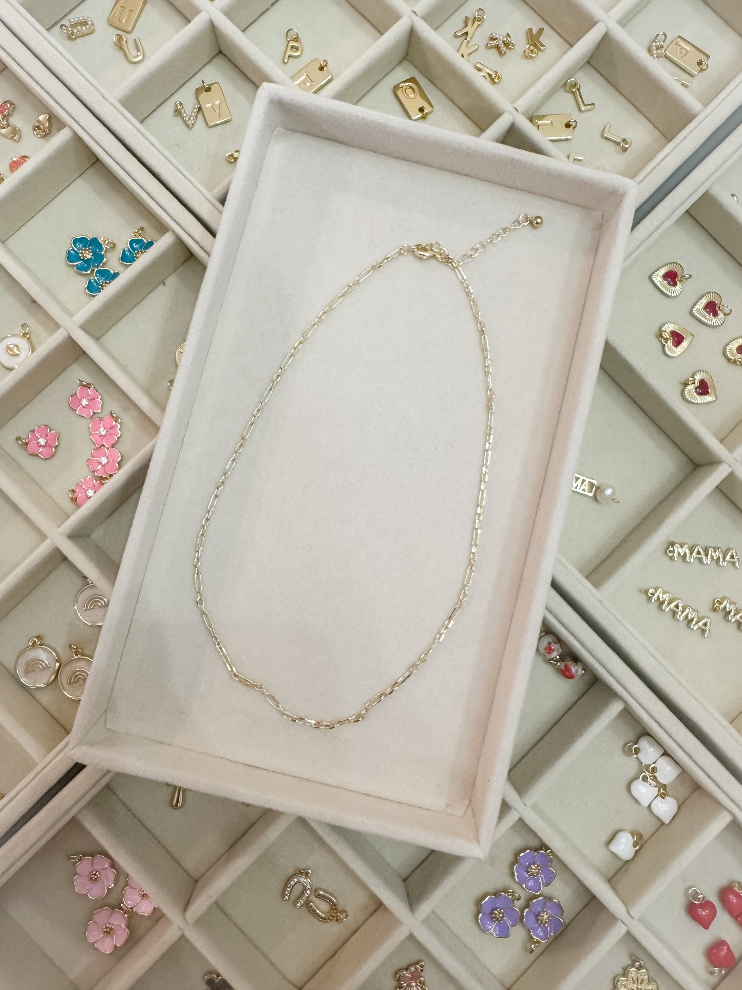 Dainty Paperclip Chain