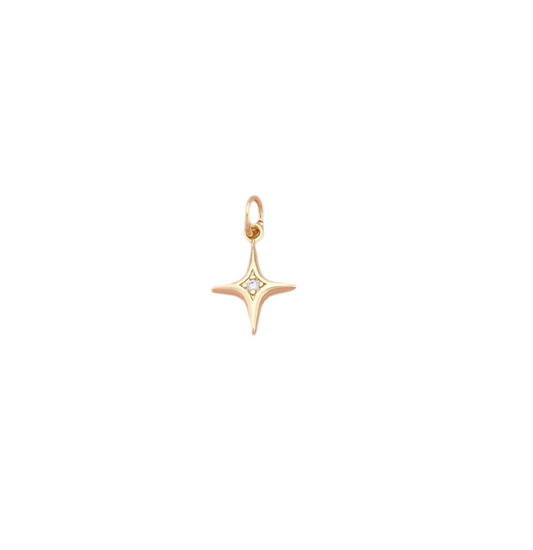 Dainty Starburst Charm
