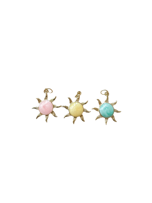 Color Sun Charm