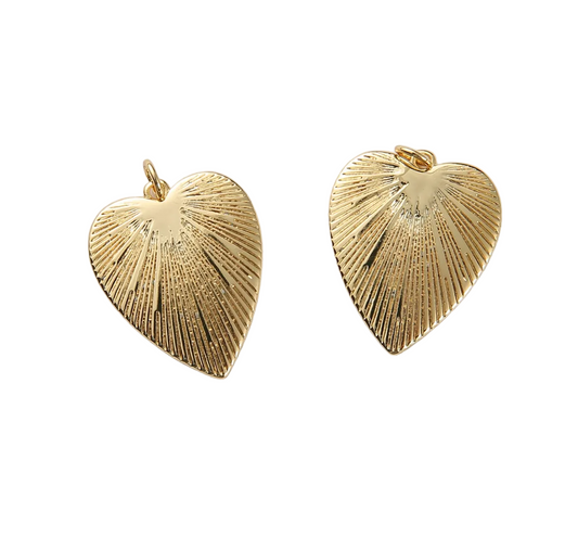 Gold Heart Charm