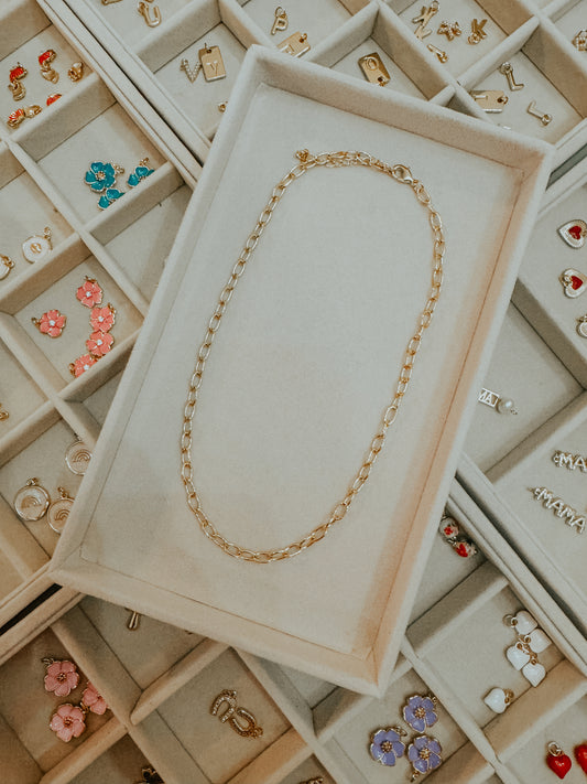 The Oval Paperclip Chain