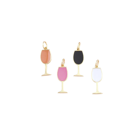 Wine Glass Charm